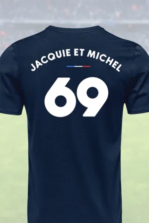 Tee shirt joueur 69 Jacquie & Michel - 94edenstreet.com - sexshop en ligne