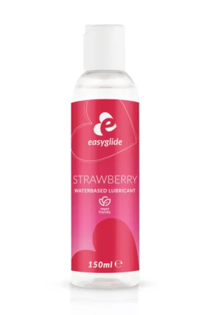 Lubrifiant EasyGlide fraise base eau 150 ml - 94edenstreet.com - sexshop en ligne