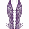 Body string ouvert Renee violet – Christine - 94edenstreet.com - sexshop en ligne