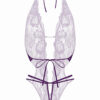 Body string ouvert Renee violet – Christine - 94edenstreet.com - sexshop en ligne