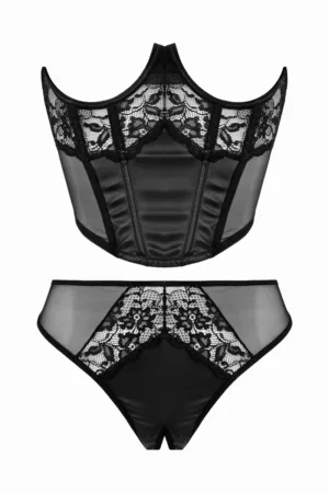 Ensemble bustier et string Tiara – Christine - 94edenstreet.com - sexshop en ligne