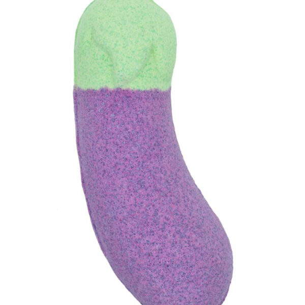 Bombe de bain aubergine