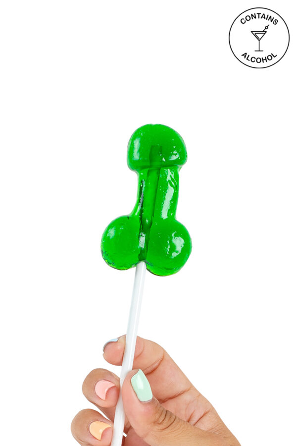 Sucette pénis Mojito avec alcool - 94edenstreet.com - sexshop en ligne