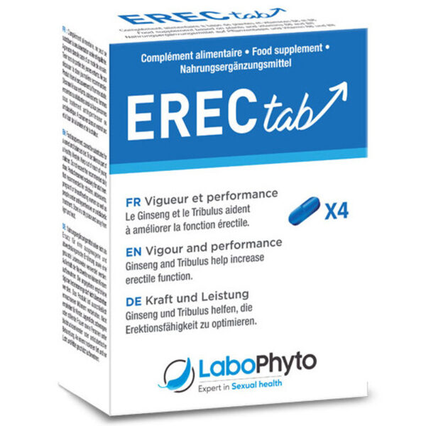 Erectab (4 comprimés) – Stimulant sexuel