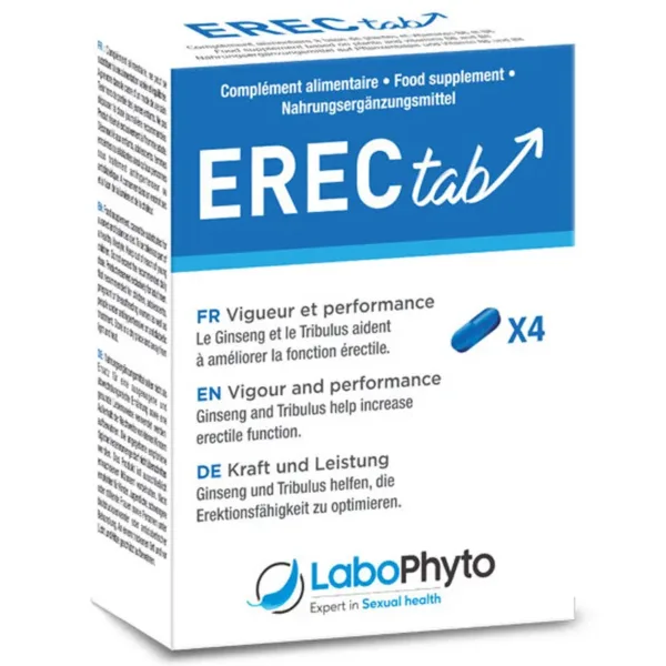Erectab (4 comprimés) – Stimulant sexuel