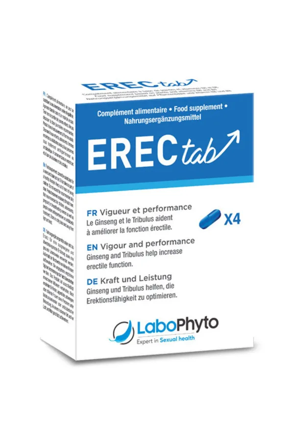 Erectab (4 comprimés) – Stimulant sexuel - 94edenstreet.com - sexshop en ligne