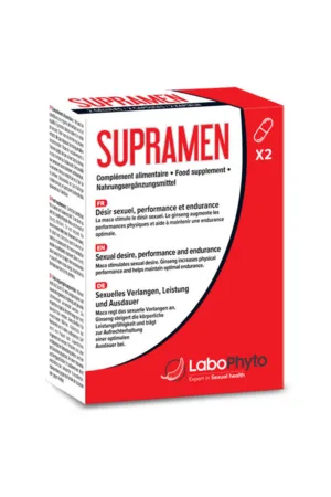 Supramen (2 gélules) – Aphrodisiaque - 94edenstreet.com - sexshop en ligne