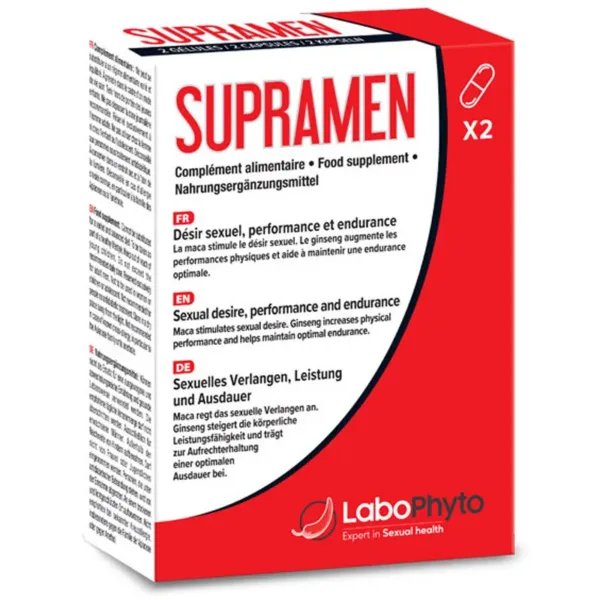 Supramen (2 gélules) – Aphrodisiaque