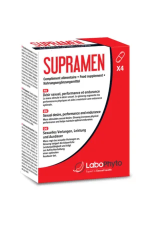 Supramen (4 gélules) – Aphrodisiaque - 94edenstreet.com - sexshop en ligne