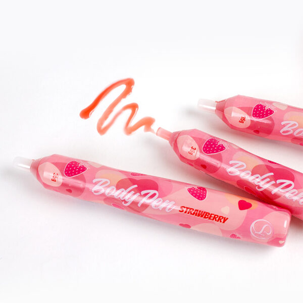 Stylo comestible Fraise