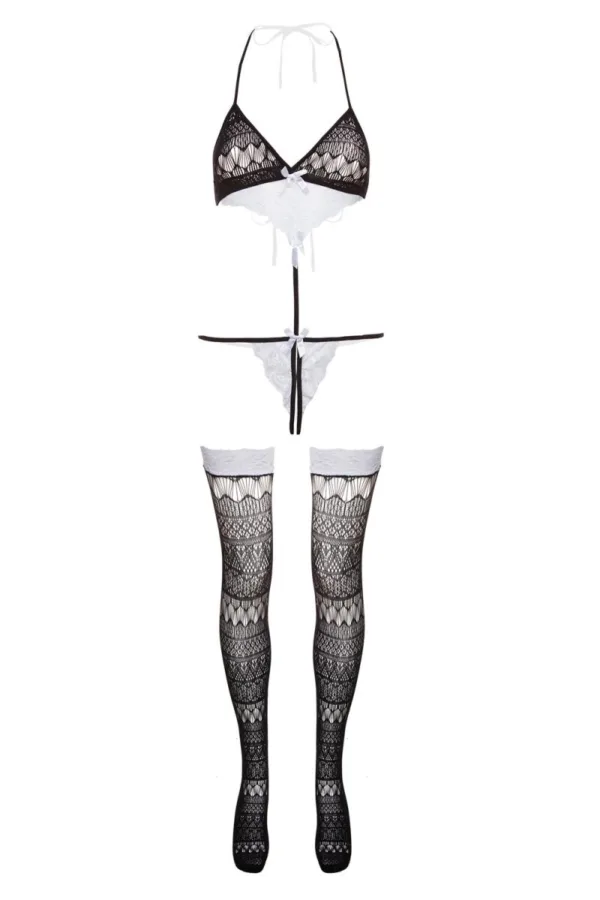 Ensemble body ouvert Izabella – Christine - 94edenstreet.com - sexshop en ligne