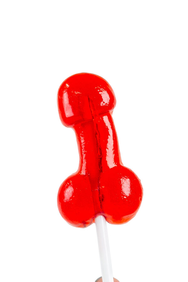 Sucette pénis daiquiri fraise avec alcool - 94edenstreet.com - sexshop en ligne