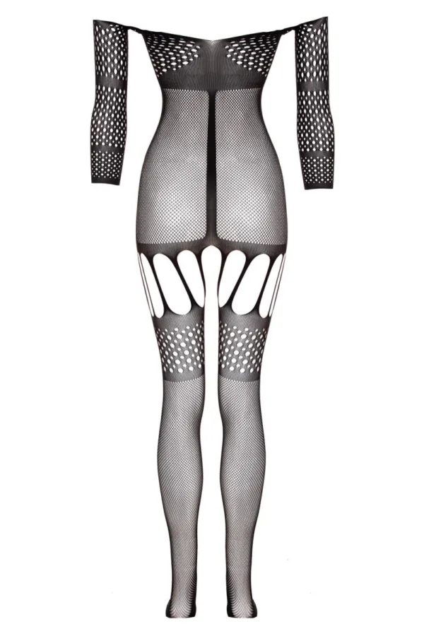 Combinaison avec porte-jarretelles Rosa – Christine - 94edenstreet.com - sexshop en ligne