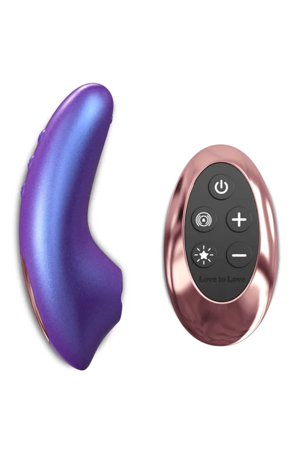 Masseur clitoridien télécommandé Dreamer Iridescent Night – Love to Love - 94edenstreet.com - sexshop en ligne