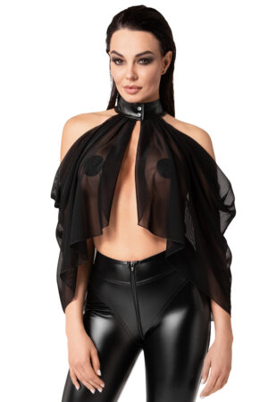 Bolero Opium F349 en tulle - 94edenstreet.com - sexshop en ligne
