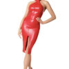 Robe mi-longue Orgia F354 wetlook - 94edenstreet.com - sexshop en ligne