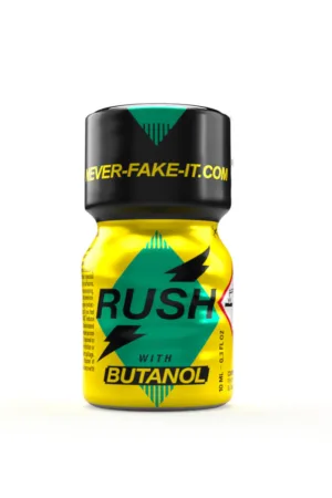 Poppers Rush au Butanol – 10ml - 94edenstreet.com - sexshop en ligne