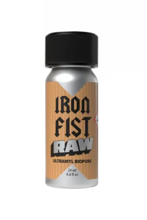 Poppers Iron Fist RAW 24ml - 94edenstreet.com - sexshop en ligne