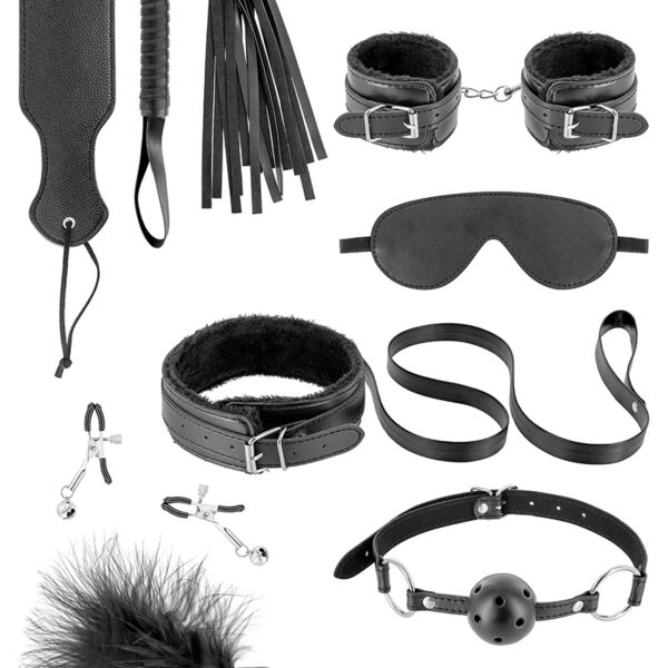 Coffret Bondage SM 10 pièces