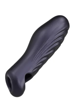 Gaine de pénis 3 en 1 Ryzer Black Plum – Man Wan - 94edenstreet.com - sexshop en ligne