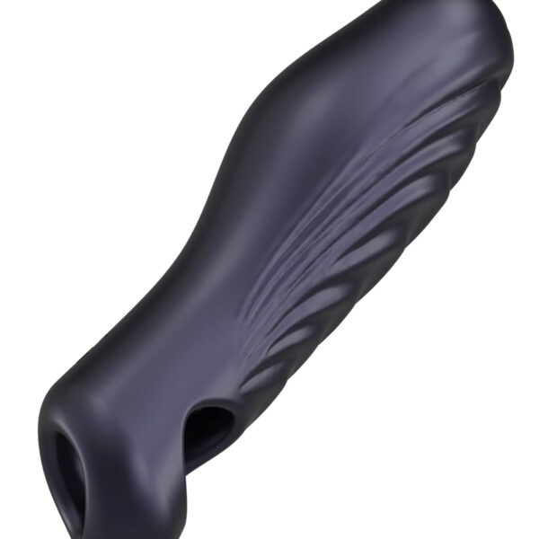 Gaine de pénis 3 en 1 Ryzer Black Plum – Man Wan
