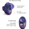 Stimulateur clitoridien Kisscool violet – Love to Love - 94edenstreet.com - sexshop en ligne