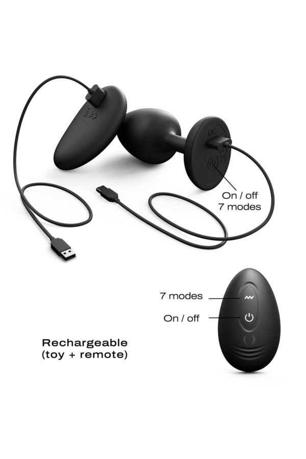 Plug anal vibrant télécommandé Geisha Plug Infinite M - Dorcel – Image 2