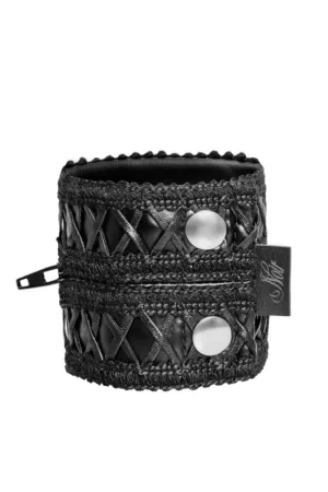 Bracelet portefeuille F326 wetlook - 94edenstreet.com - sexshop en ligne