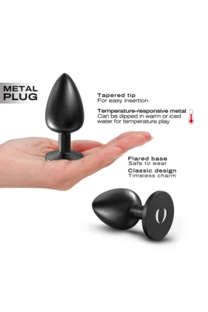 Plug anal en métal Onix Plug L – Dorcel - 94edenstreet.com - sexshop en ligne