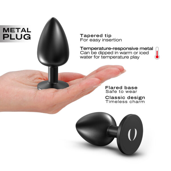 Plug anal en métal Onix Plug L – Dorcel