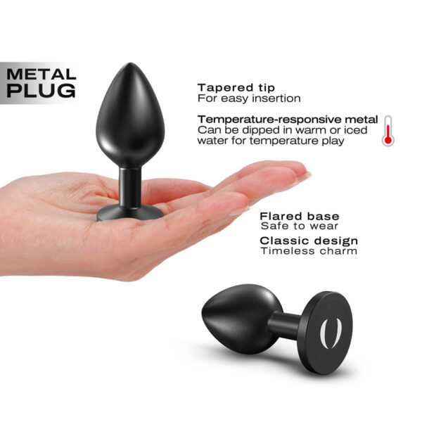 Plug anal en métal Onix Plug M – Dorcel
