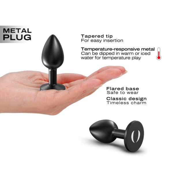 Plug anal en métal Onix Plug S – Dorcel