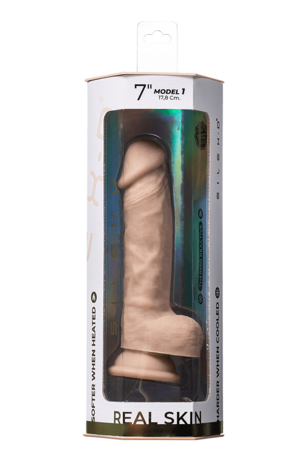 Gode Real Skin Model 1 flesh 17,8 cm - SilexD – Image 3