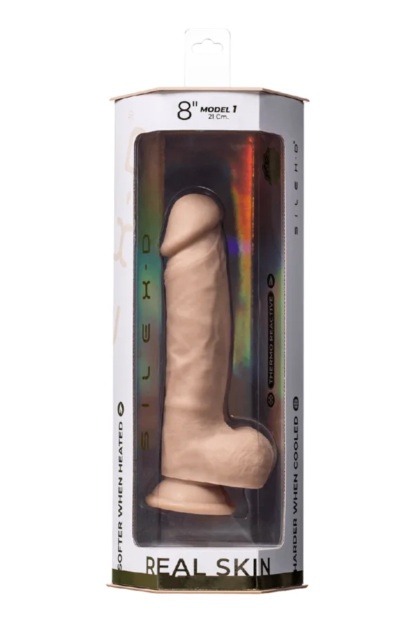 Gode Real Skin Model 1 flesh 21 cm – SilexD - 94edenstreet.com - sexshop en ligne