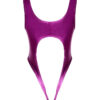 Body rose métallisé ouvert à l’entrejambe – Cotelli Lingerie - 94edenstreet.com - sexshop en ligne