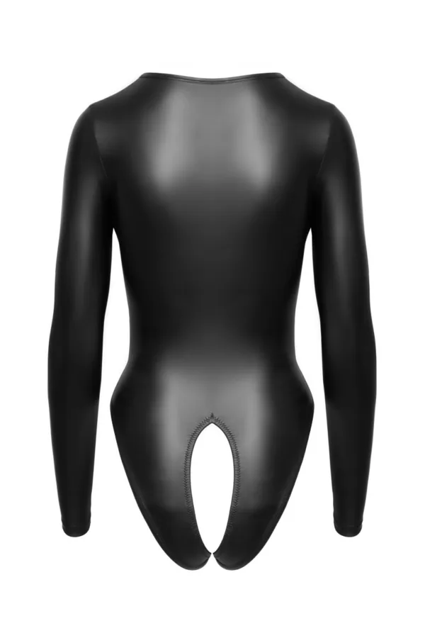 Body ouvert à manches longues – Cotelli Lingerie - 94edenstreet.com - sexshop en ligne