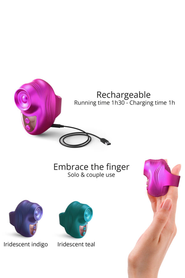Stimulateur clitoridien Kisscool fuchsia - Love to Love – Image 3