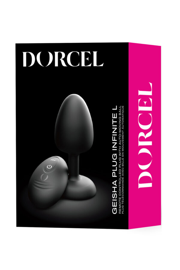 Plug anal vibrant télécommandé Geisha Plug Infinite L - Dorcel – Image 3