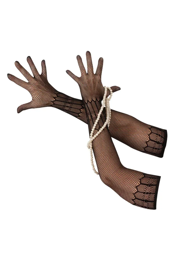 Longs gants en maille – Cotelli Accessoires - 94edenstreet.com - sexshop en ligne