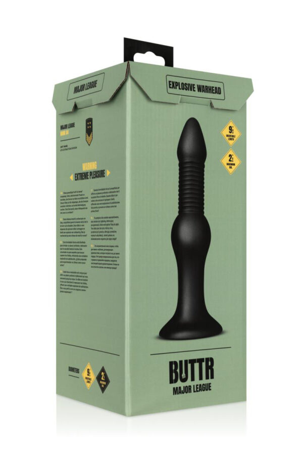 Plug anal 25 x 6,6 cm Explosive Warhead – Buttr - 94edenstreet.com - sexshop en ligne