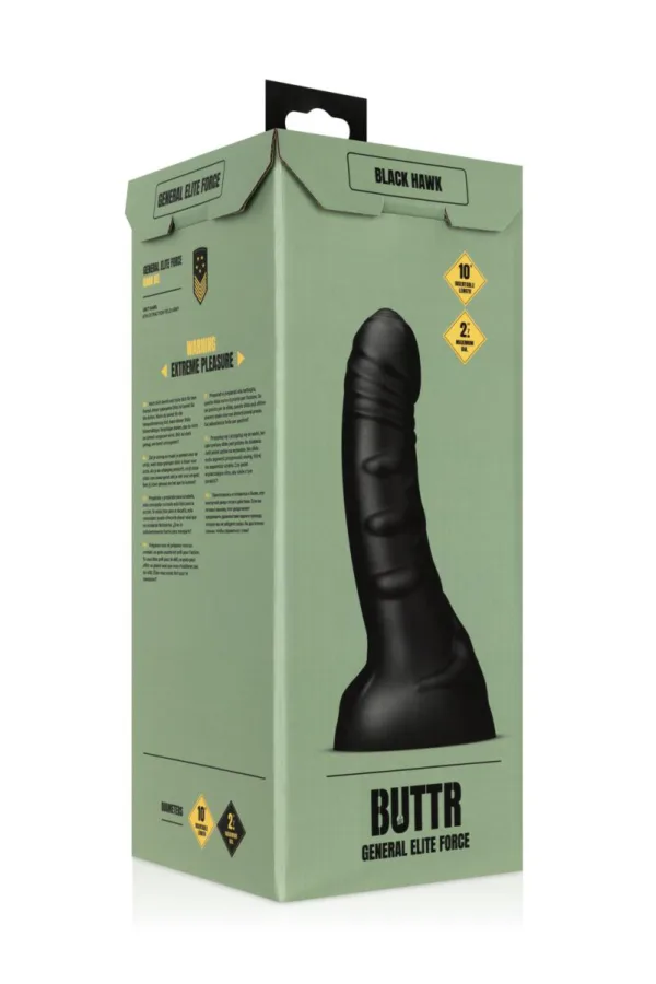 Gode XXL Black Hawk 30,5 x 6,9 cm – Buttr - 94edenstreet.com - sexshop en ligne