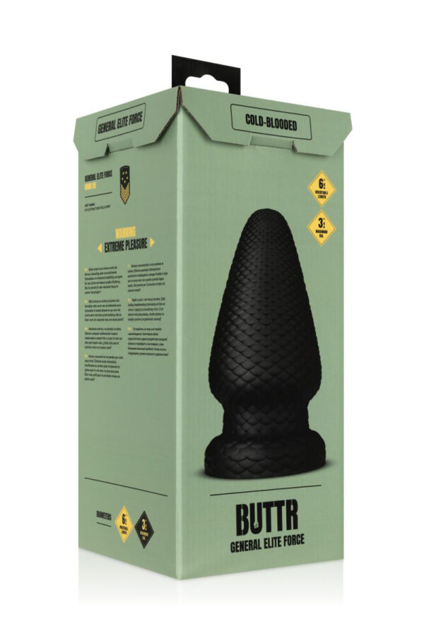 Plug anal XXL Cold Blooded diamètre 9,9 cm - Buttr – Image 4