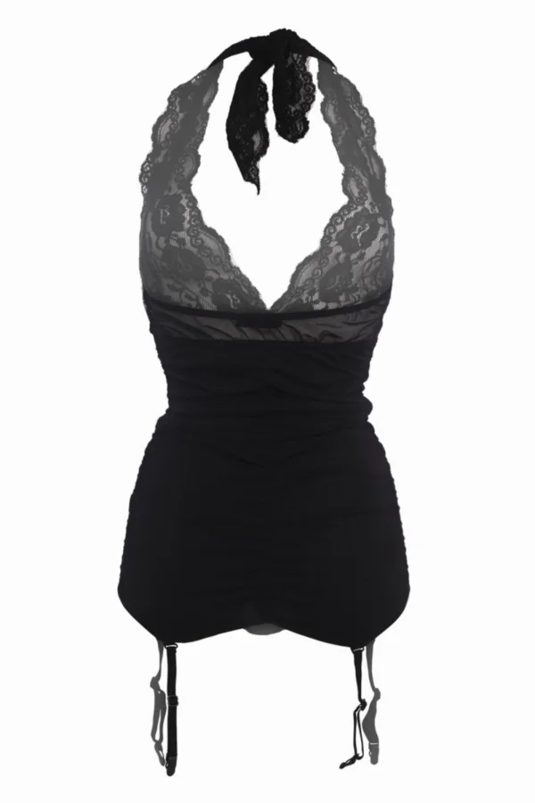 Ensemble guépière et string Catchy Cabaret – Christine - 94edenstreet.com - sexshop en ligne