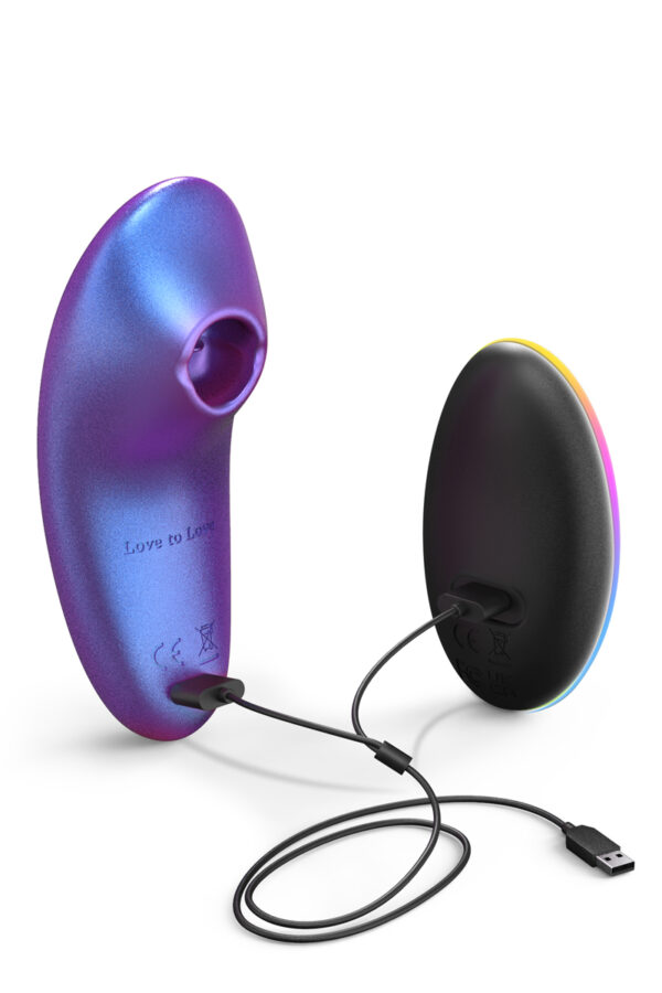 Masseur clitoridien télécommandé Dreamer Iridescent Night - Love to Love – Image 4