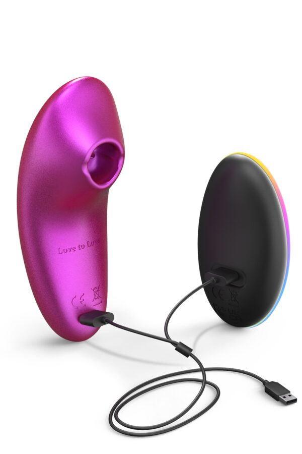 Masseur clitoridien télécommandé Dreamer Iridescent Berry - Love to Love – Image 4