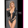 Body ouvert à manches longues – Cotelli Lingerie - 94edenstreet.com - sexshop en ligne