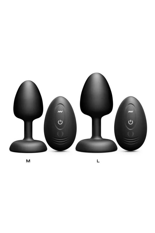 Plug anal vibrant télécommandé Geisha Plug Infinite M – Dorcel - 94edenstreet.com - sexshop en ligne