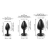 Plug anal en métal Onix Plug L – Dorcel - 94edenstreet.com - sexshop en ligne