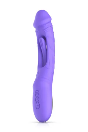 Vibro avec stimulateur de point G Flax – Good Vibes Only - 94edenstreet.com - sexshop en ligne