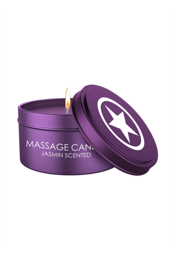Bougie de massage Jasmin 50g – Ouch - 94edenstreet.com - sexshop en ligne